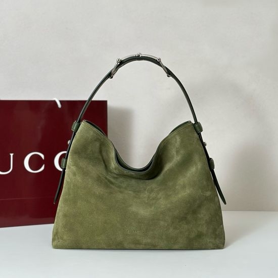 Gucci Nubuck Leather Tote 850926