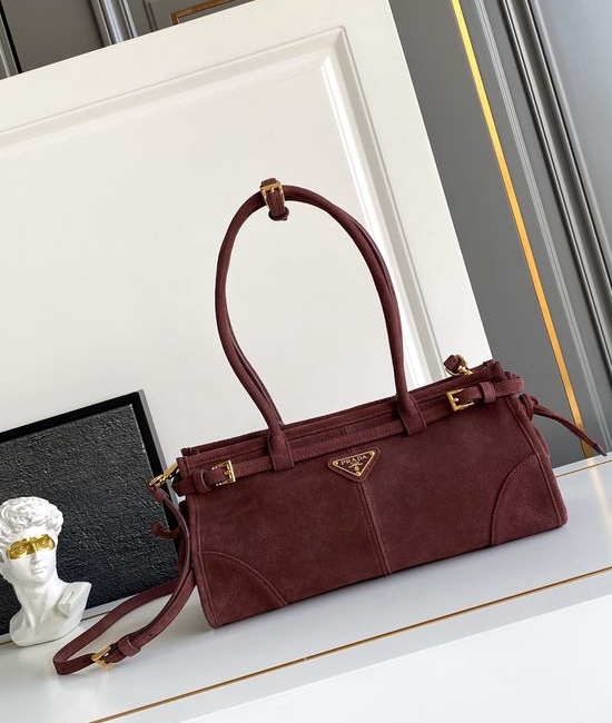 Prada LusSolf Matte Leather Satchel 1BA426