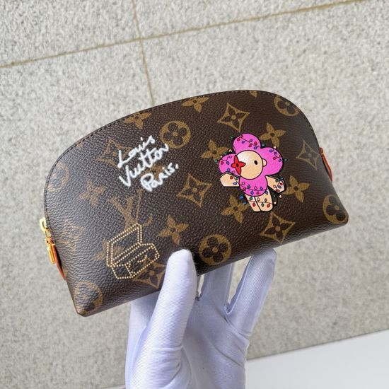 Louis Vuitton LV Monogram Canvas Cosmetic Bag M15359