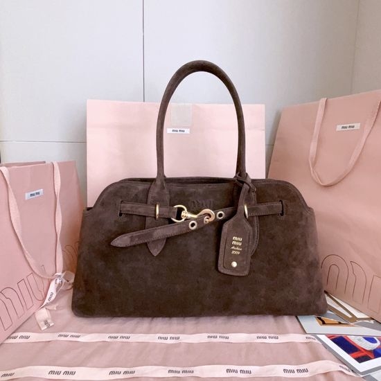 Miu Miu Aventure Nappa Tote Bag 5BG310