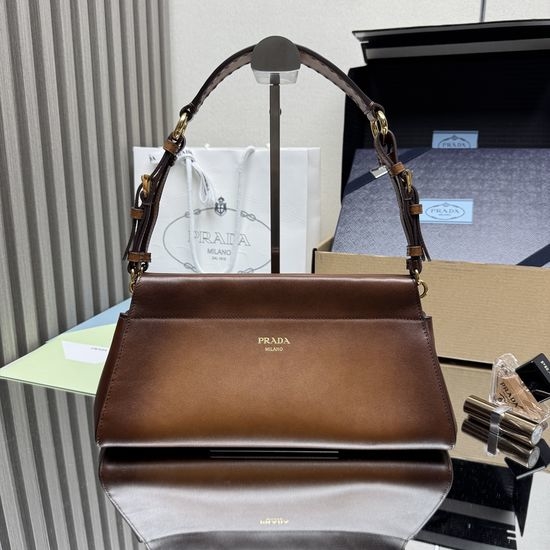 Prada Enchane Leather Handle Handbag 1BC262