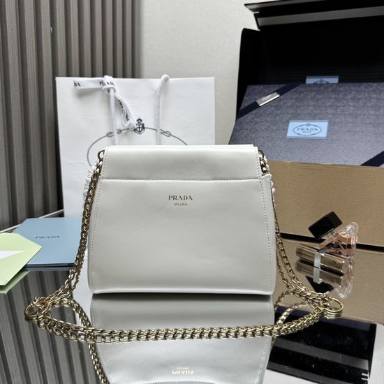 Prada Enchane Chain Leather Bag 1BC263