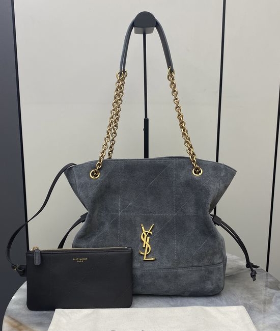Yves Saint Laurent YSL Jamie Large Pochon Sheepskin Shoulder Bag 833948