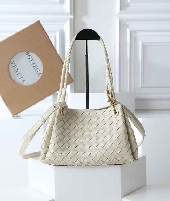 Bottega Veneta BV Intrecciato Woven Leather Shoulder Bag 835921