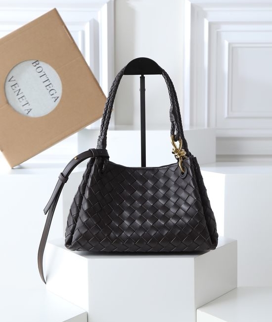 Bottega Veneta BV Intrecciato Woven Leather Shoulder Bag 835921