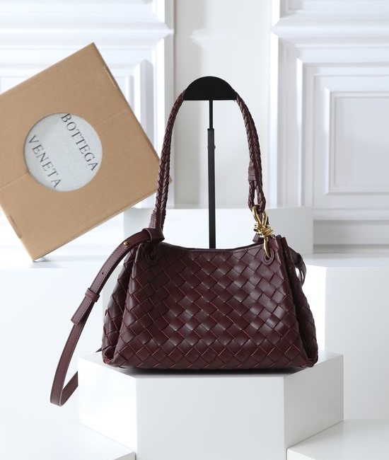 Bottega Veneta BV Intrecciato Woven Leather Shoulder Bag 835921