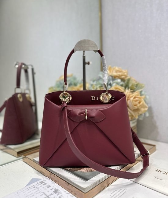 Christian Dior CD Bow Handbag 0737