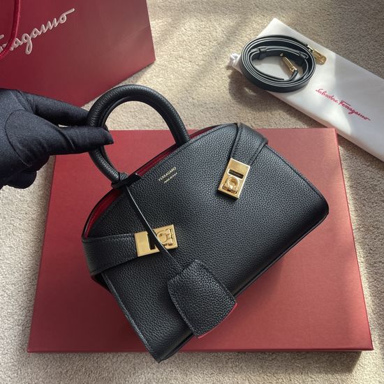 Ferragamo HUG Nappa Leather Bag F802