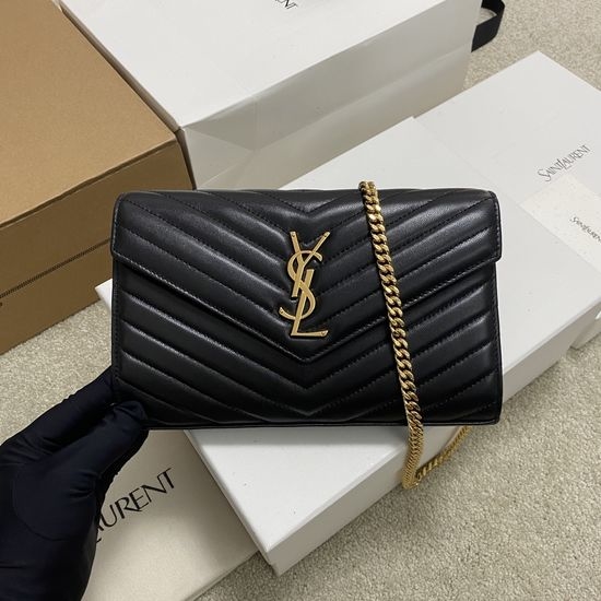 Yves Saint Laurent YSL MONOGRAM Chain Crossbody Bag 360452