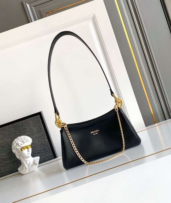 Prada Chain Shoulder Bag Removable Handle 1BC261