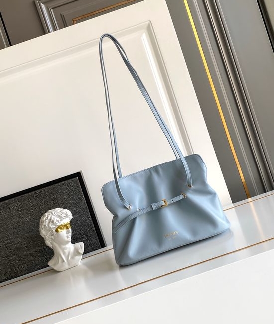 Prada Cloud Shoulder Bag Soft Leather 1BG586