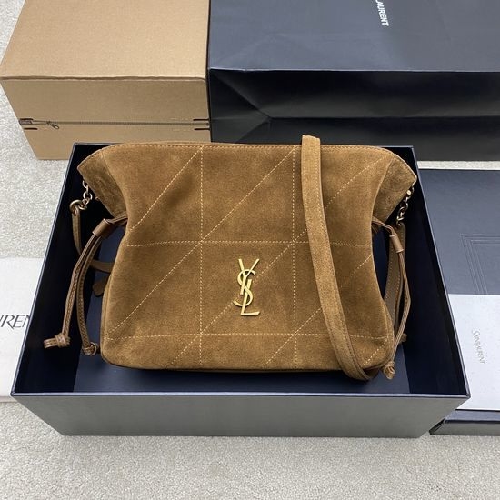 Yves Saint Laurent YSL Jamie Tote Bag Matte Brown 862712
