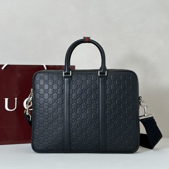 Gucci Embossed Leather Handbag 850222