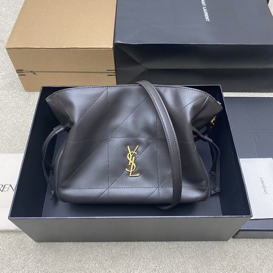 Yves Saint Laurent YSL Jamie Leather Tote Crossbody Bag 6168