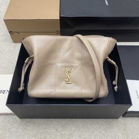 Yves Saint Laurent YSL Jamie Woven Crossbody Tote Bag 862712