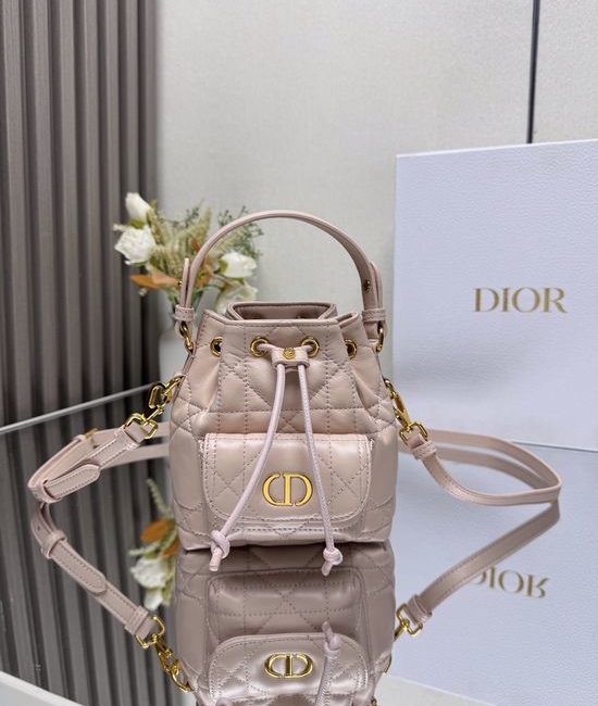 Christian Dior CD Christian Dior CD Caro Mini Bucket Bag 5250
