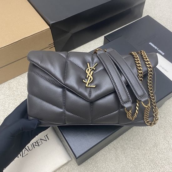 Yves Saint Laurent YSL LOULOU PUFFER Quilted Lambskin Mini Bag 759337