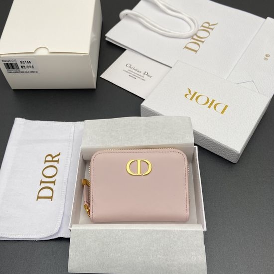 Christian Dior CD Montaigne Small Zip Pouch S2155