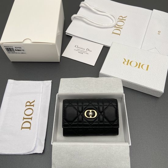 Christian Dior CD Jolie Glycine Wallet Lambskin S3102