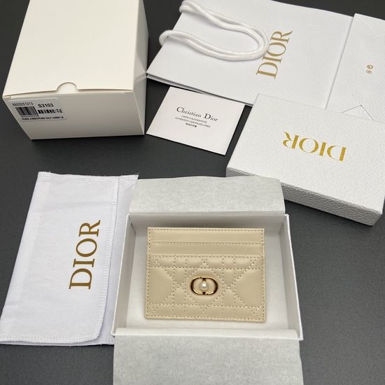 Christian Dior CD Jolie Freesia Card Holder S3103