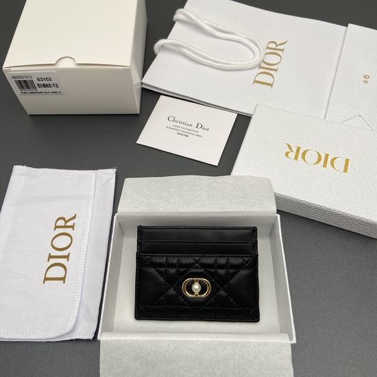 Christian Dior CD Jolie Freesia Card Holder S3103