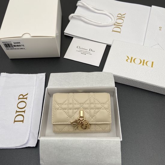 Christian Dior CD Jolie Glycine Wallet S0966