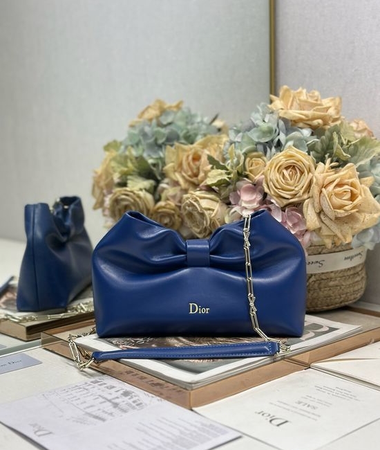 Christian Dior CD LAMBSKIN Chain Shoulder Bag 0714