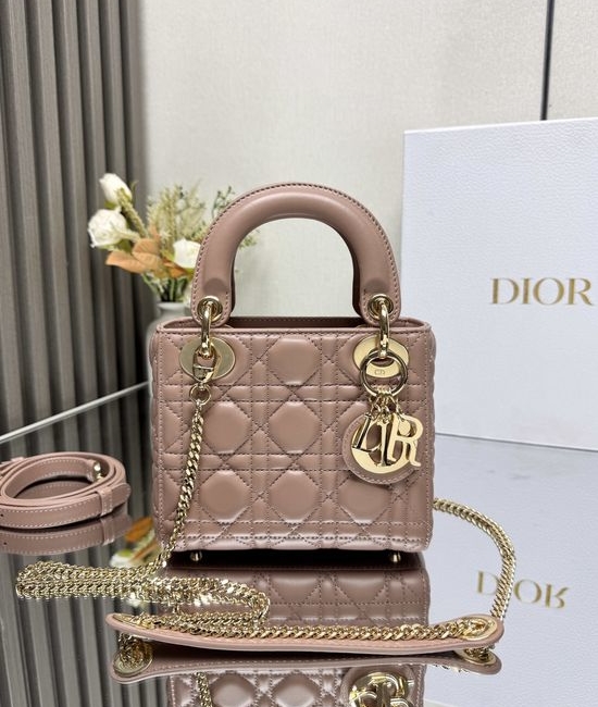 Christian Dior CD Lady Christian Dior CD Lambskin Mini Bag 0505