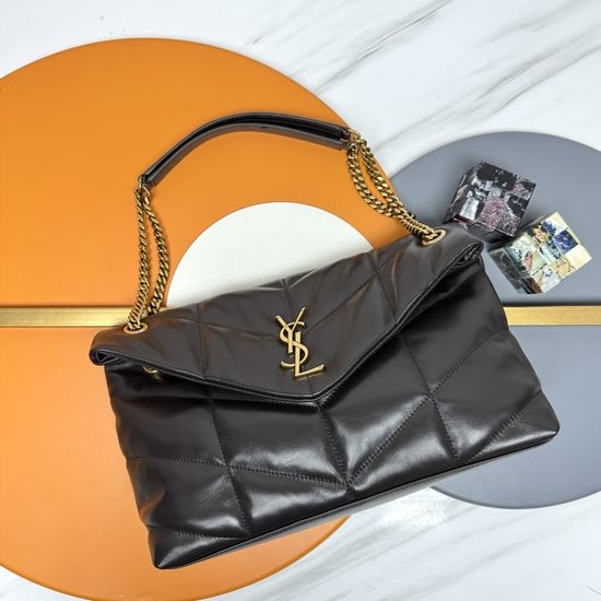 Yves Saint Laurent YSL LOULOU PUFFER Quilted Lambskin Shoulder Bag 577476