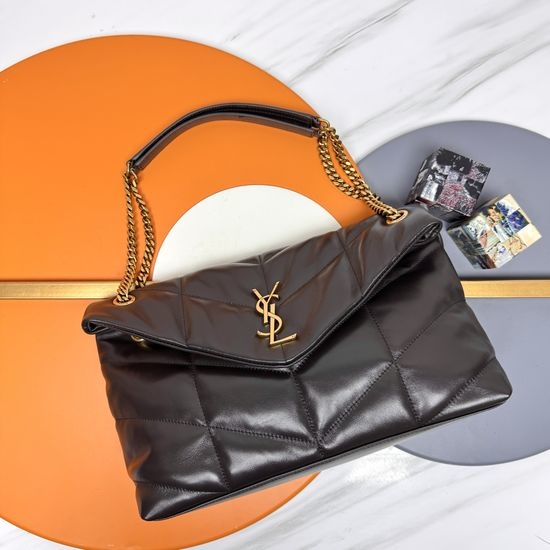 Yves Saint Laurent YSL Loulou Puffer Quilted Lambskin Bag 577475