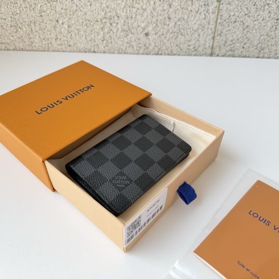 Louis Vuitton LV Pocket Organizer Damier Graphite Canvas N40838