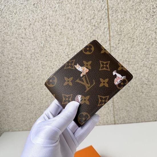 Louis Vuitton LV Porto Foil Multiple Short Wallet M27057