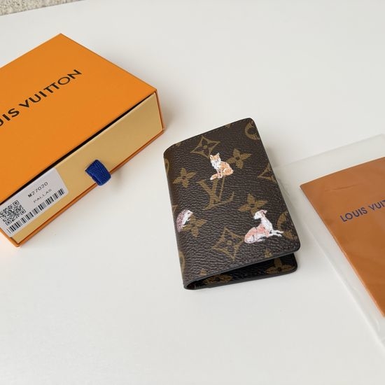 Louis Vuitton LV Posh Organizer Monogram Canvas Wallet M27020