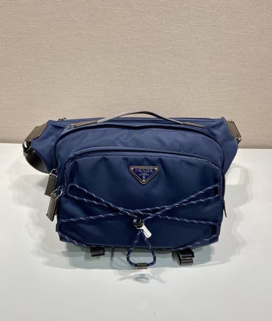 Prada Re-Nylon Messenger Crossbody Bag 2VH201