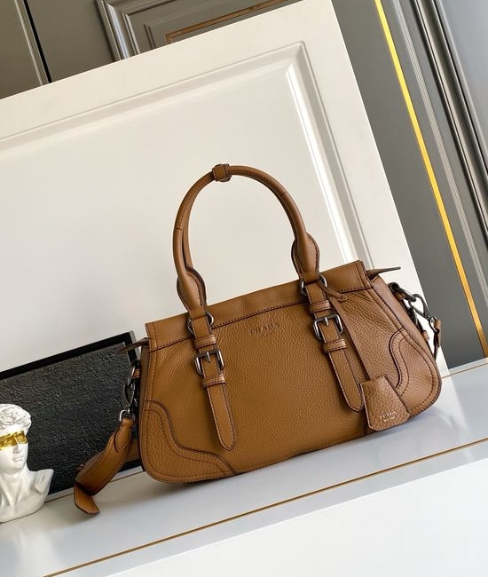 Prada Functional Leather Shoulder Bag 1BG604
