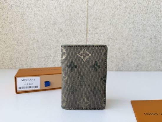 Louis Vuitton LV Pocket Organizer Monogram Canvas Card Holder M26971