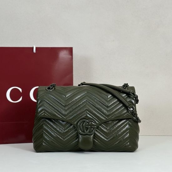 Gucci Forest Green Shoulder Bag 850676