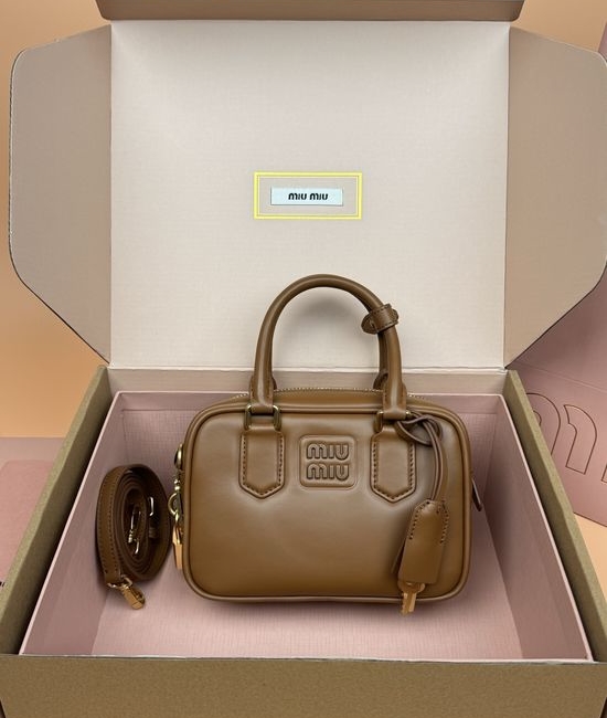 Miu Miu Arcadie Bowling Bag Calfskin 5BB123