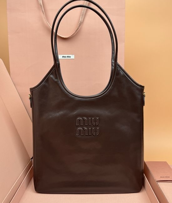 Miu Miu IVY Leather Tote Bag 5BG311