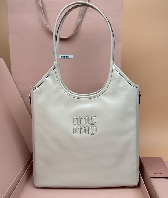 Miu Miu IVY Leather Tote Bag 5BG311