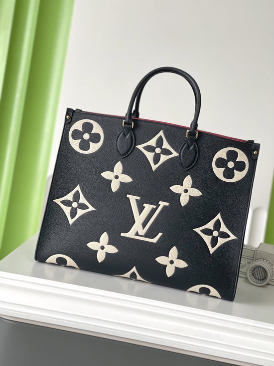 Louis Vuitton Onthego Full Leather Tote Bag M45945