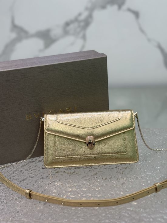 BVLGARI Serpenti Forever Leather Crossbody Bag 294650