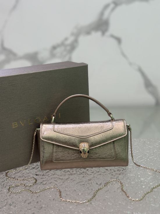 BVLGARI Serpenti Forever Leather Phone Bag 294239