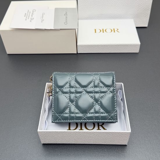 Christian Dior CD Mini Lady Gardenia Wallet S0178