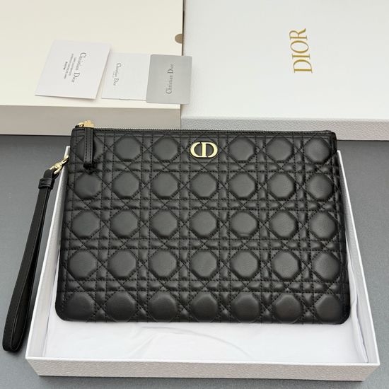 Christian Dior CD Caro Freesia Clutch 17321