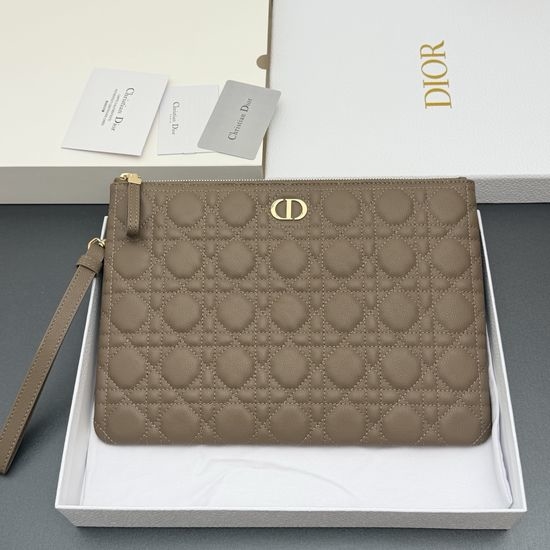Christian Dior CD Caro Freesia Clutch 17323