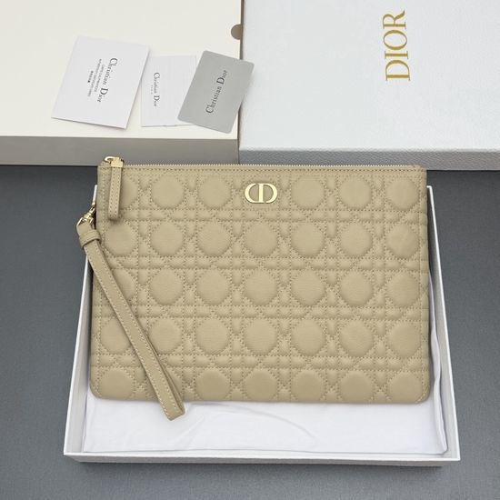 Christian Dior CD Caro Freesia Clutch 17322