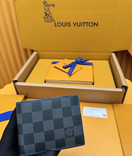 Louis Vuitton LV Slender Canvas Wallet N64033