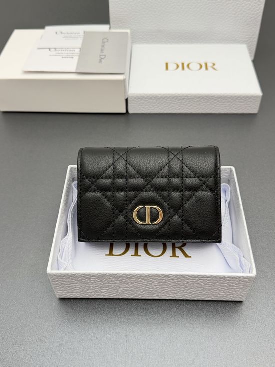 Christian Dior Cato Glycine Leather Wallet S5132