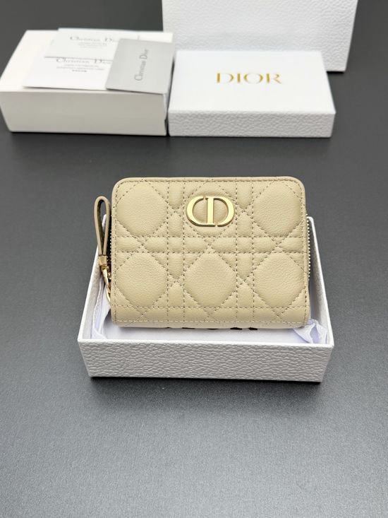 Christian Dior Cato Glycine Leather Wallet S5032